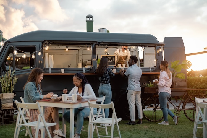 mobile catering van