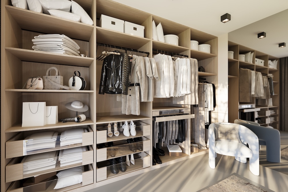 interior design walk in closet