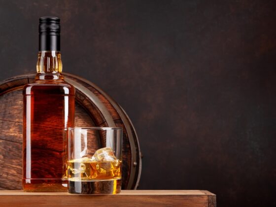 Scotch whiskey bottle