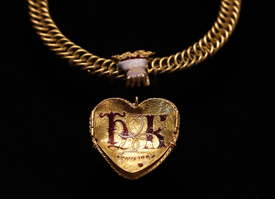 Tudor Heart Pendant
