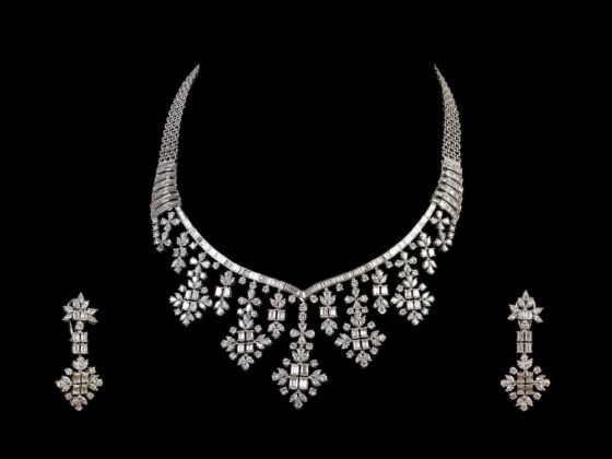 diamond jewellery set